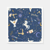 HARRY POTTER™ Sommersonnenwende-Icon-Muster Serviette (Vorderseite)