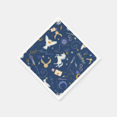 HARRY POTTER™ Sommersonnenwende-Icon-Muster Serviette (Ecke)