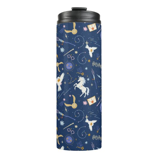 HARRY POTTER™ Sommersonnenwende-Icon-Muster Thermosbecher (Vorderseite)