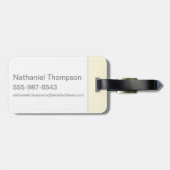 Harry Potter | sortiert in HUFFLEPUFF™ Haus Gepäckanhänger (Rückseite horizontal)