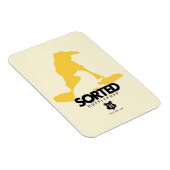 Harry Potter | sortiert in HUFFLEPUFF™ House Magnet (Rechte Seite)