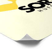 Harry Potter | sortiert in HUFFLEPUFF™ House Poster (Ecke)