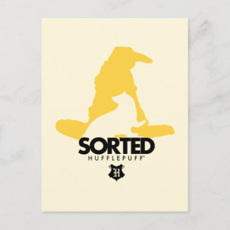 Harry Potter | sortiert in HUFFLEPUFF™ House Postkarte