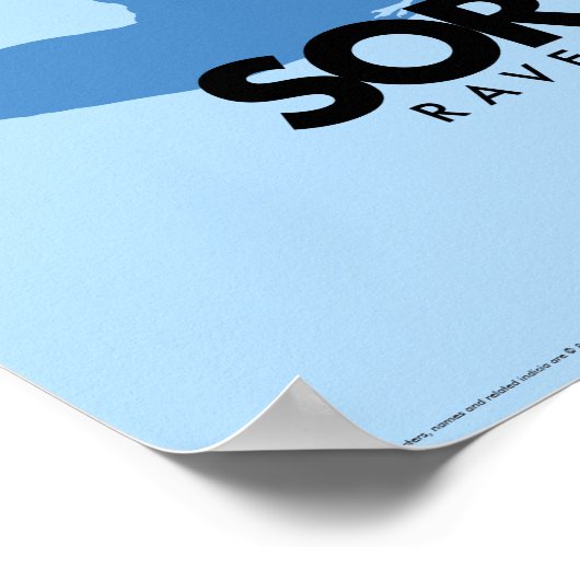 Harry Potter | sortiert in RAVENCLAW™ House Poster (Ecke)