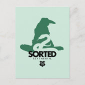 Harry Potter | sortiert in SLYTHERIN™ House Postkarte (Vorderseite)