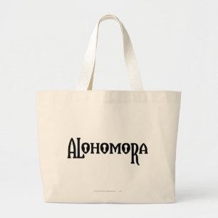 Harry Potter Spell Alohomora Jumbo Stoffbeutel