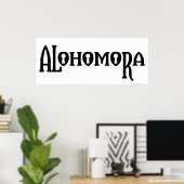Harry Potter Spell | Alohomora Poster (Heimbüro)