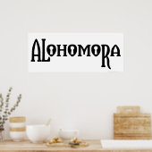 Harry Potter Spell | Alohomora Poster (Küche)