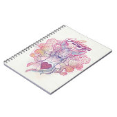 Harry Potter Spell | "Always" Doe Patronus Notizblock (Linke Seite)