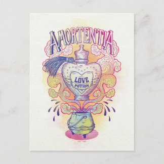 Harry Potter Spell | Amortentia Liebe Tränke Flasc Postkarte