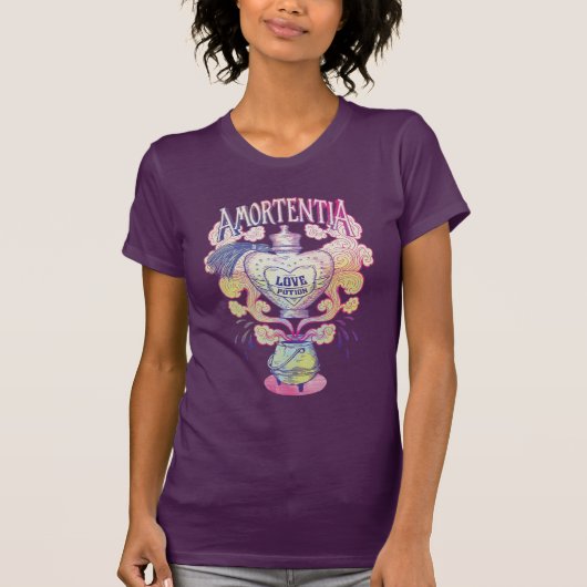 Harry Potter Spell | Amortentia Liebe Tränke Flasc T-Shirt (Vorderseite)
