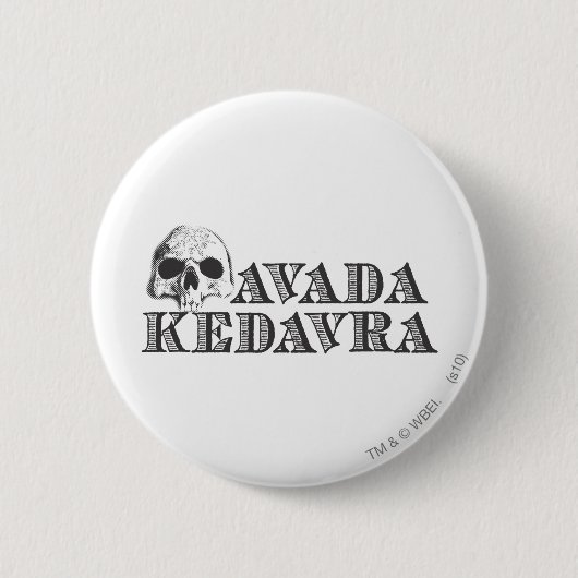 Harry Potter Spell | Avada Kedavra Button (Vorderseite)
