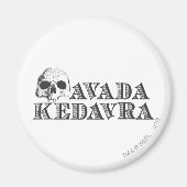 Harry Potter Spell | Avada Kedavra Magnet (Vorne)