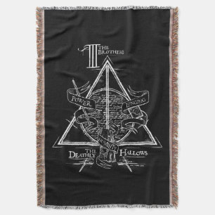 Harry Potter Spell DEATHLY HALLOWS Graphic Decke