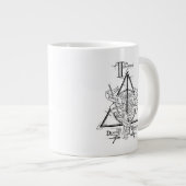 Harry Potter Spell DEATHLY HALLOWS Graphic Jumbo-Tasse (Vorderseite Rechts)