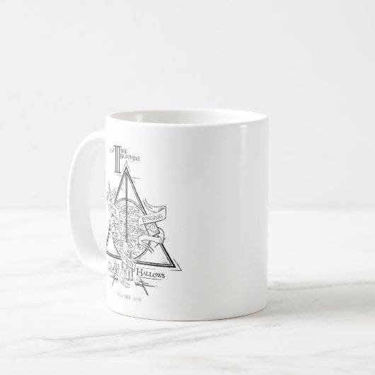 Harry Potter Spell DEATHLY HALLOWS Graphic Kaffeetasse (Vorderseite Links)