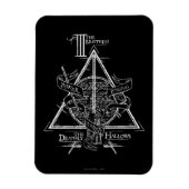 Harry Potter Spell DEATHLY HALLOWS Graphic Magnet (Vertikal)