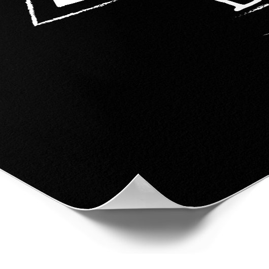 Harry Potter Spell DEATHLY HALLOWS Graphic Poster (Ecke)