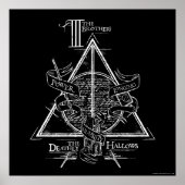 Harry Potter Spell DEATHLY HALLOWS Graphic Poster (Vorne)