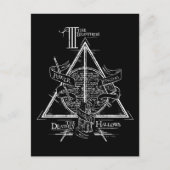 Harry Potter Spell | DEATHLY HALLOWS Graphic Postkarte (Vorderseite)