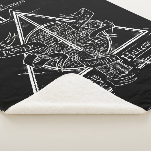 Harry Potter Spell DEATHLY HALLOWS Graphic Sherpadecke (3/4)