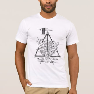 Harry Potter Spell DEATHLY HALLOWS Graphic T-Shirt