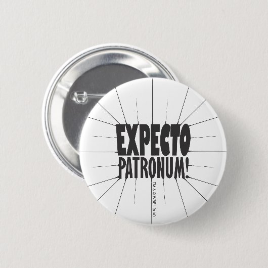 Harry Potter Spell | ERWARTEN SIE PATRONUM™! Button (Vorne & Hinten)