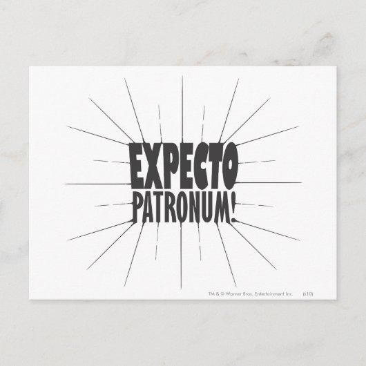 Harry Potter Spell | EXPECTO PATRONUM™! Postkarte (Vorderseite)