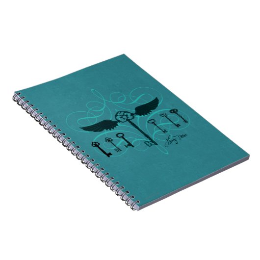 Harry Potter Spell | Fliegende Schlüssel Notizblock (Rechte Seite)