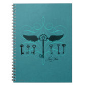 Harry Potter Spell | Fliegende Schlüssel Notizblock (Vorderseite)