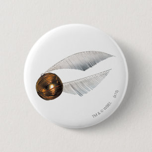 Harry Potter Spell   Goldener Spieß Button