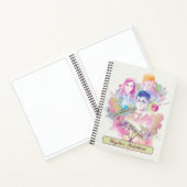 Harry Potter Spell | Harry, Hermione & Ron Sketch Notizblock (Innenseite)