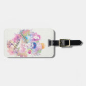 Harry Potter Spell | Harry, Hermione & Ron Waterc Gepäckanhänger (Vorderseite horizontal)