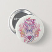 Harry Potter Spell | "Immer" Doe Patronus Button (Vorne & Hinten)