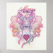 Harry Potter Spell | "Immer" Doe Patronus Poster (Vorne)