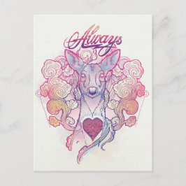 Harry Potter Spell | "Immer" Doe Patronus Postkarte