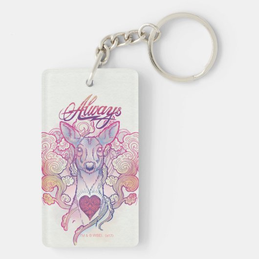 Harry Potter Spell | "Immer" Doe Patronus Schlüsselanhänger (Rückseite)