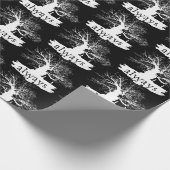 Harry Potter Spell | Immer Silhouette angeben Geschenkpapier (Ecke)