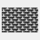 Harry Potter Spell | Immer Silhouette angeben Geschenkpapier Set (Vorderseite 2)