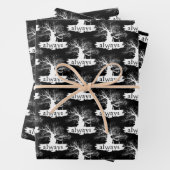 Harry Potter Spell | Immer Silhouette angeben Geschenkpapier Set (Beispiel)