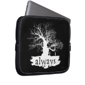 Harry Potter Spell | Immer Silhouette angeben Laptopschutzhülle (Vorne Rechts)