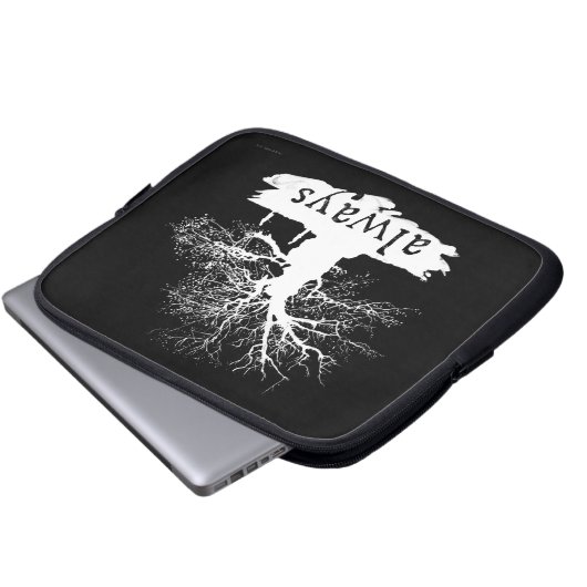 Harry Potter Spell | Immer Silhouette angeben Laptopschutzhülle (Vorne Knopf)