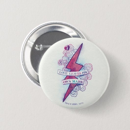 Harry Potter Spell | Liebe Verlasse ihre eigene Ma Button (Vorne & Hinten)