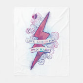 Harry Potter Spell | Liebe Verlasse ihre eigene Ma Fleecedecke (Vorderseite)