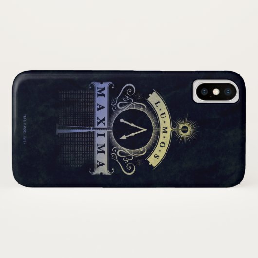 Harry Potter Spell | Lumos Maxima Graphic Case-Mate iPhone Hülle (Rückseite (Horizontal))