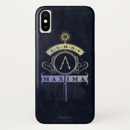 Harry Potter Spell | Lumos Maxima Graphic Case-Mate iPhone Hülle (Rückseite)