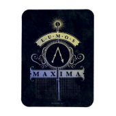 Harry Potter Spell | Lumos Maxima Graphic Magnet (Vertikal)