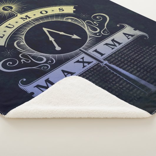 Harry Potter Spell | Lumos Maxima Graphic Sherpadecke (3/4)
