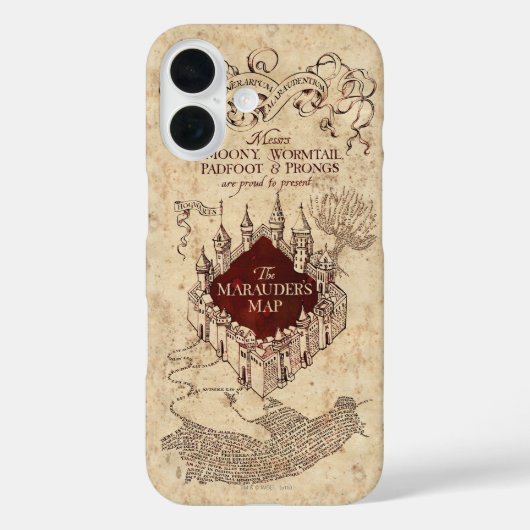 Harry Potter Spell | Marauder’s Map Case-Mate iPhone Hülle (Rückseite)