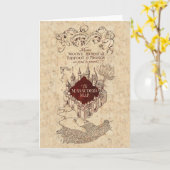 Harry Potter Spell | Marauder’s Map Karte (Gelbe Blume)